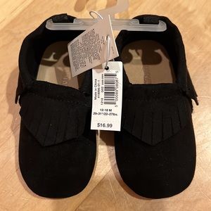 Old Navy baby moccasins, 12-18 month